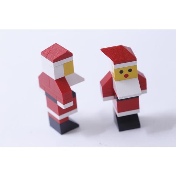 1980s, Lego, Santa, Parts. Small, PVC Figure, Lot, Vintage, Toy, Collectible, , - Picture 5 of 5
